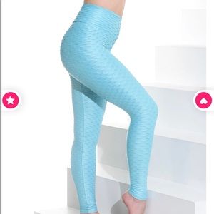 Booty By Brabants Azul Bebê Chrome Leggings